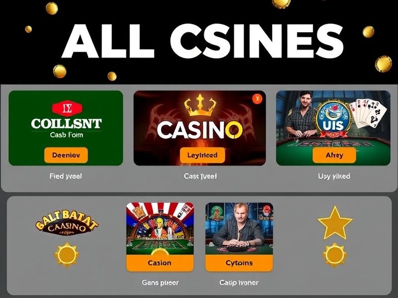 Explore the ultimate guide to all casino sites. Compare top online casinos, discover trending games, and find expert reviews and bonus opportunities for real-money play.